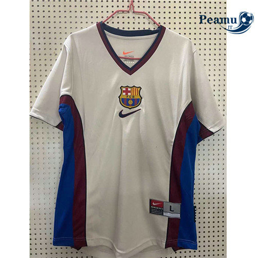 Maglia Calcio Barcellona Seconda Grigio 1998