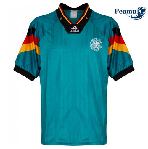 Maglia Calcio Germania Seconda Verde 1992
