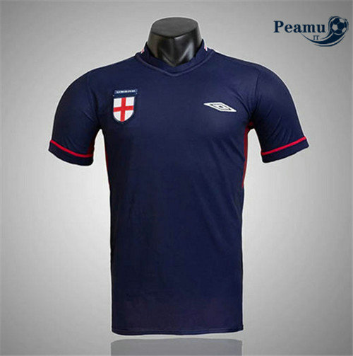 Maglia Calcio Inghilterra Blu Navy 2002