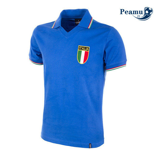 Maglia Calcio Italia Blu 1982