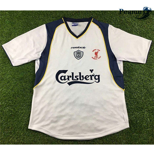 Maglia Calcio Liverpool Seconda 2001