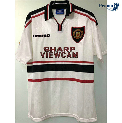 Maglia Calcio Manchester United Seconda 1998-99
