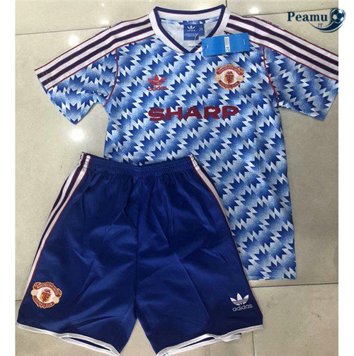 Maglia Calcio Manchester United Bambino Seconda 1990-92