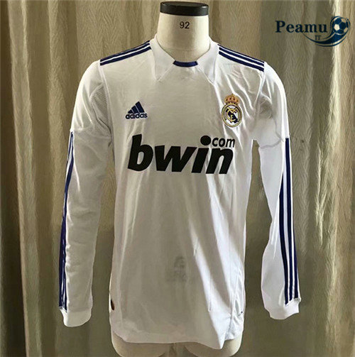 Maglia Calcio Real Madrid Prima Manica lunga 2010-2011