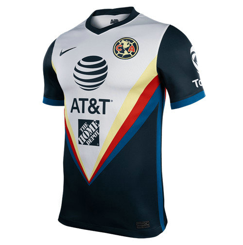 Maglia Calcio Club America Seconda Nero/Bianca 2020-2021