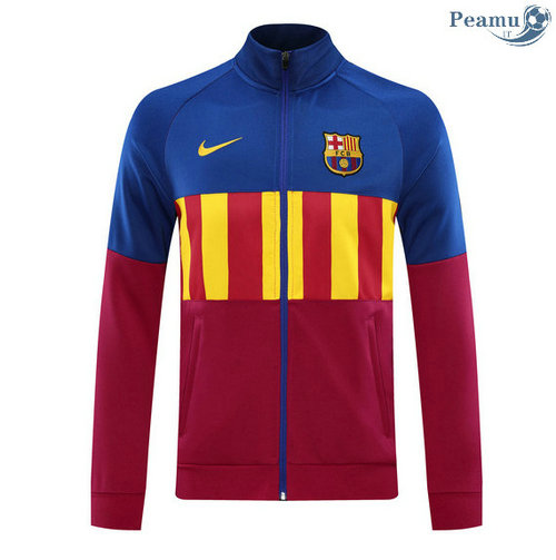 Giacca Calcio Barcellona Blu/Rosa 2020-2021