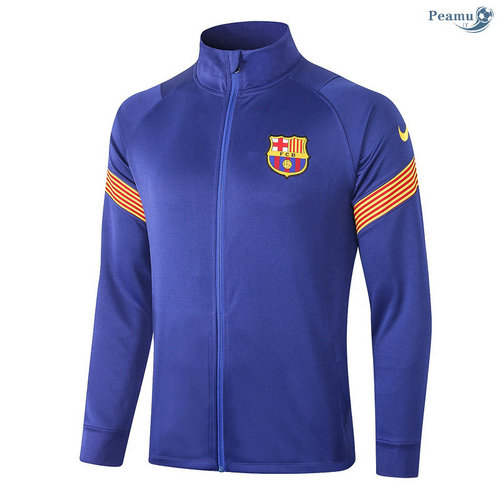 Giacca Calcio Barcellona Blu 2020-2021
