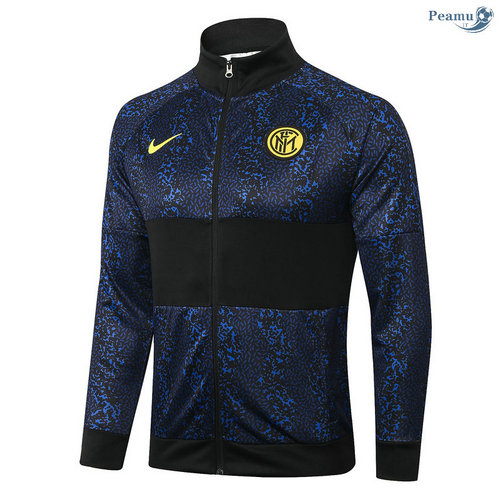 Giacca Calcio Inter Milan Blu Navy/Nero 2020-2021
