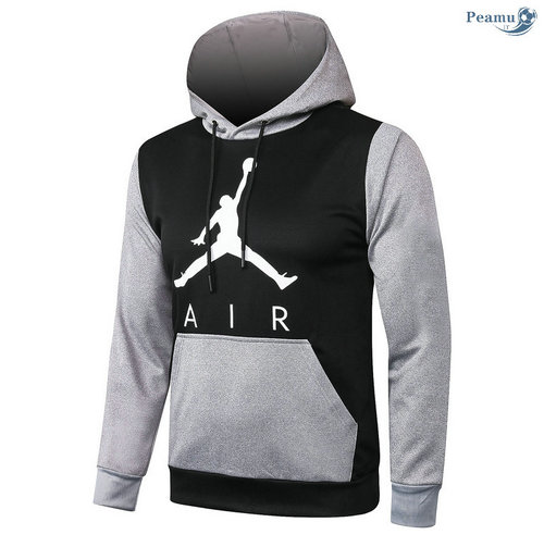 Giacca Con Cappuccio Jordan Nero/Grigio 2020-2021