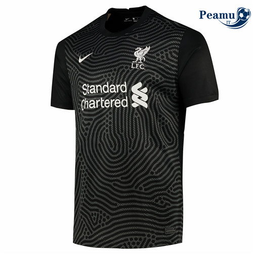 Maglia Calcio Liverpool Nero 2020-2021