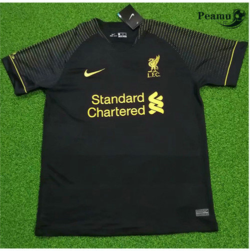 Maglia Calcio Liverpool Nero 2020-2021