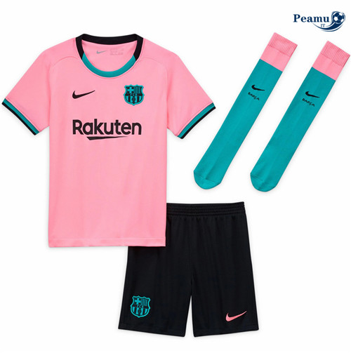 Maglia Calcio Barcellona Bambino Rosa 2020-2021