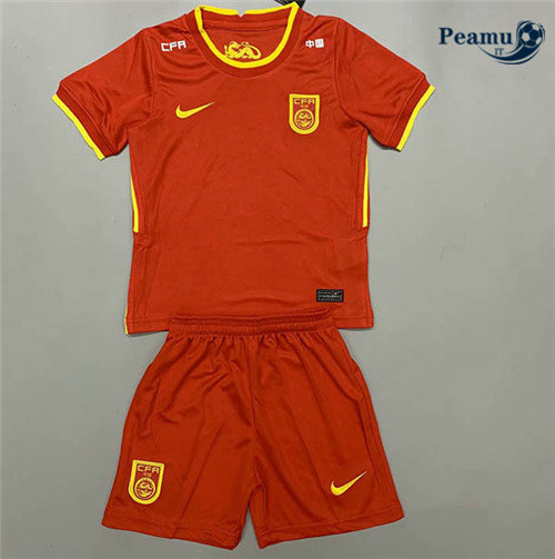 Maglia Calcio China Bambino Prima 2020-2021