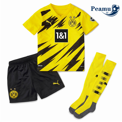 Maglia Calcio Borussia Dortmund Bambino Prima 2020-2021