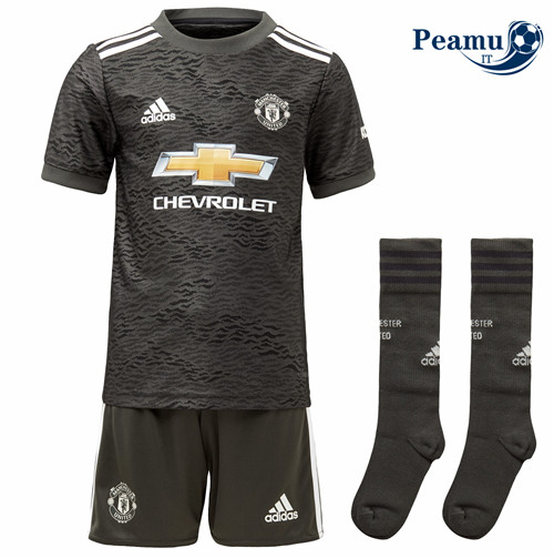 Maglia Calcio Manchester United Bambino Seconda 2020-2021