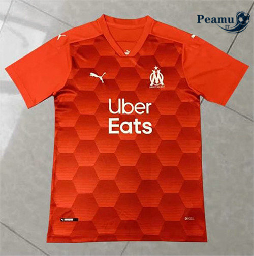 Maglia Calcio Marsiglia Arancia 2020-2021
