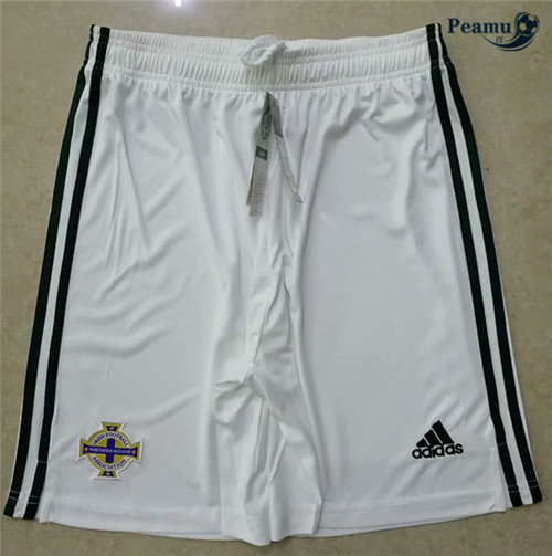 Pantaloncini da calcio Irlanda del Nord Bianca 2019-2020