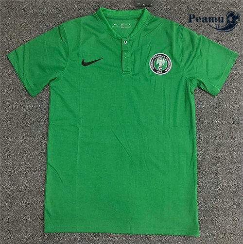 Maglia Calcio Nigeria polo Verde 2020-2021
