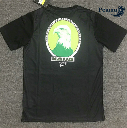 Maglia Calcio Nigerian casual training Nero 2020-2021