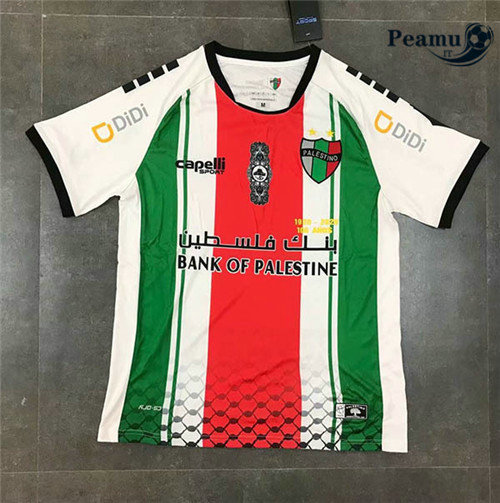 Maglia Calcio Palestina Seconda Bianca 2020-2021