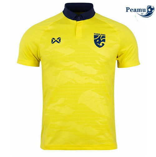 Maglia Calcio Tailandia Giallo 2020-2021