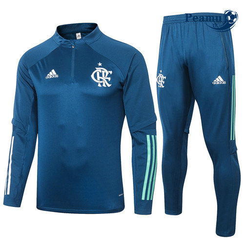 Tuta Calcio Flamengo Blu Navy 2020-2021