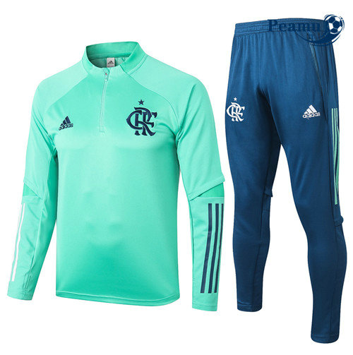 Tuta Calcio Flamengo Verde 2020-2021