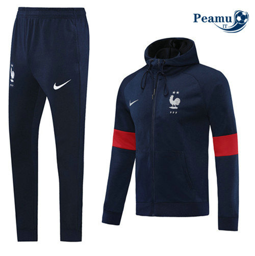 Tuta Calcio - Giacca Francia hoodie 2020-2021