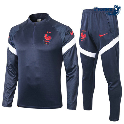 Tuta Calcio Francia Blu Navy 2020-2021