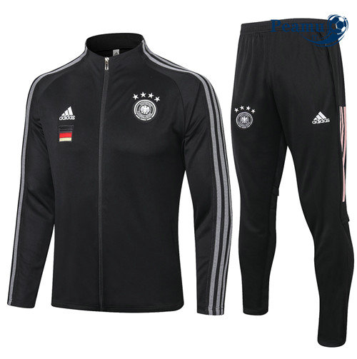 Tuta Calcio - Giacca Germania Nero 2020-2021