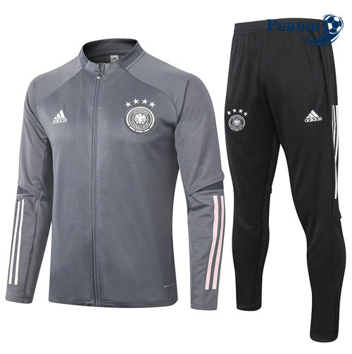 Tuta Calcio - Giacca Germania Grigio scuro 2020-2021