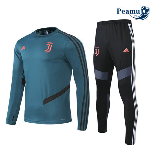 Tuta Calcio Juventus Verde Scuro Col Rond 2020-2021