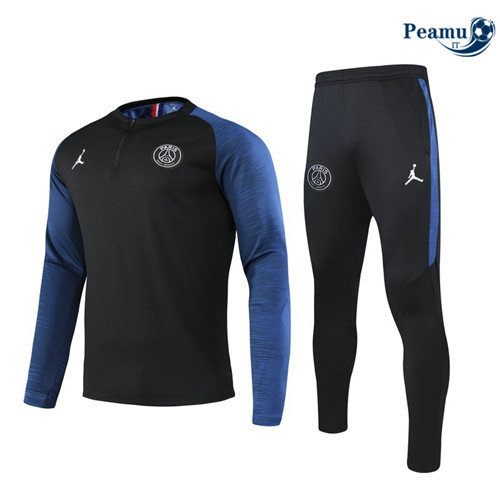 Tuta Calcio PSG Jordan Nero 2019-2020 2020-2021