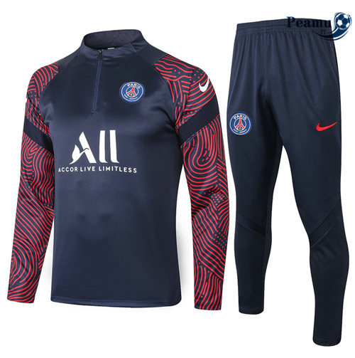 Tuta Calcio PSG Blu Navy 2020-2021