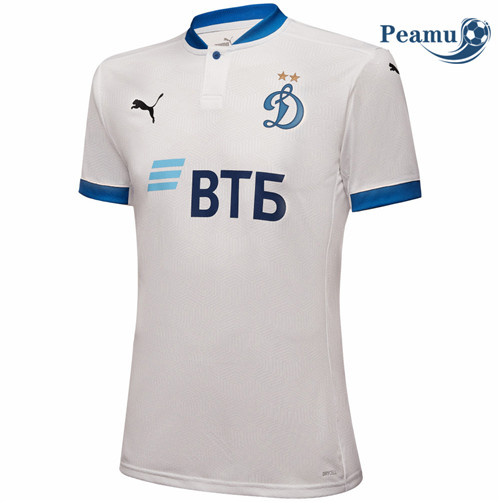 Maglia Calcio Dynamo Moscow Seconda Bianco 2021-2022