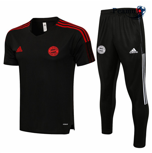 Kit Maglia Formazione Bayern Monaco + Pantaloni Grigio scuro 2021-2022