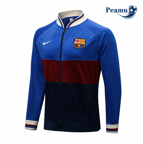 Giacca Calcio Barcellona Rosso/Blu/Bianco 2021-2022