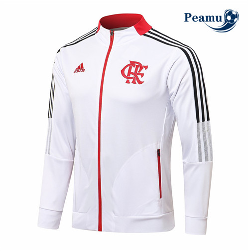 Giacca Calcio Flamengo Bianco 2021-2022