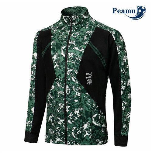 Giacca Calcio Manchester City verde 2021-2022