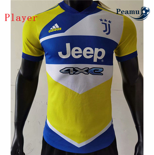 Maglia Calcio Player Juventus Giallo 2021-2022