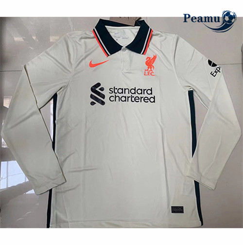Maglia Calcio Liverpool Seconda Manica lunga 2021-2022