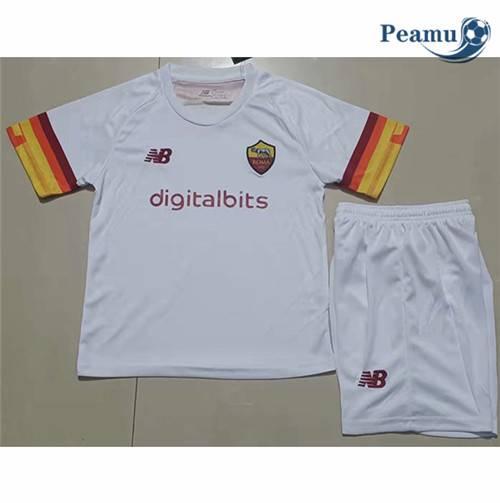 Maglia Calcio AS Roma Bambino Seconda 2021-2022