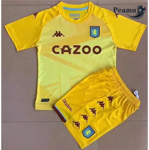 Maglia Calcio Aston Villa Bambino Portero 2021-2022
