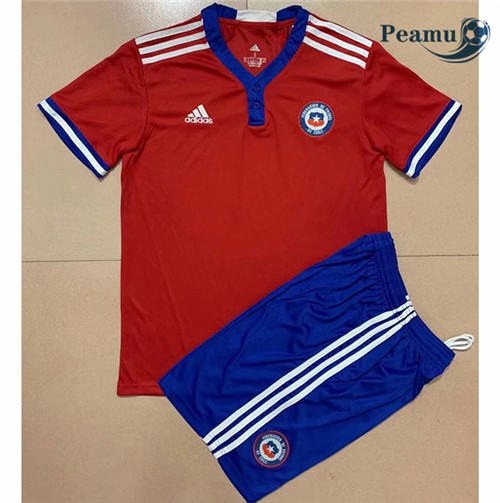 Maglia Calcio Chile Bambino Prima 2021-2022