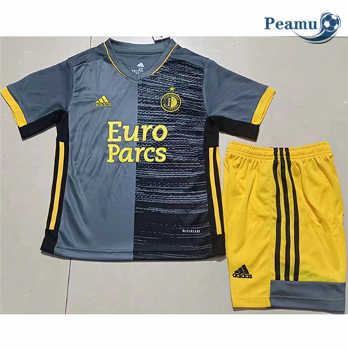 Maglia Calcio Feyenoord Bambino Seconda 2021-2022