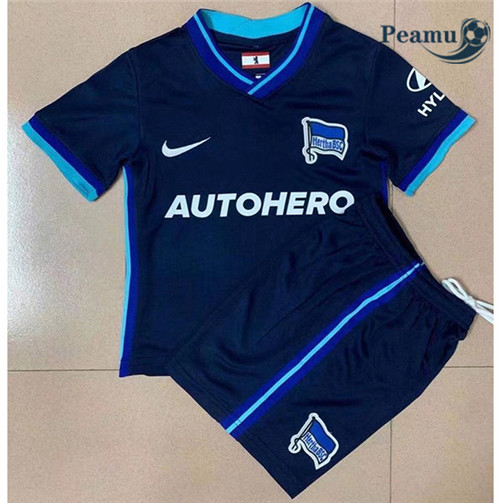 Maglia Calcio Hertha Berlin Bambino Seconda 2021-2022