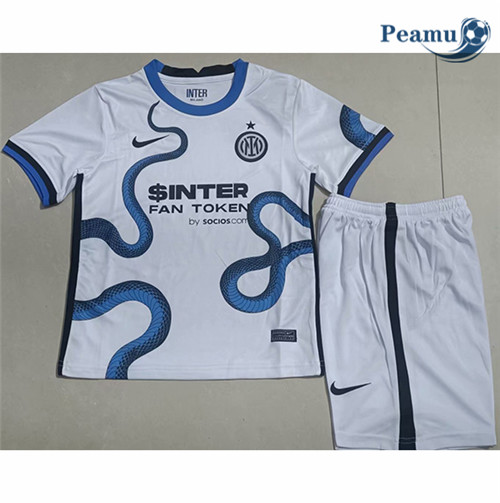 Maglia Calcio Inter Milan Bambino Seconda 2021-2022