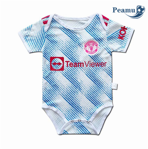 Maglia Calcio Manchester United Seconda baby 2021-2022