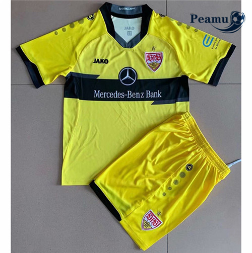 Maglia Calcio Stuttgart Bambino Portero Giallo 2021-2022