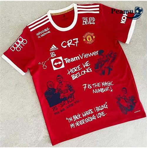 Maglia Calcio Manchester United Prima Edizione speciale 2021-2022